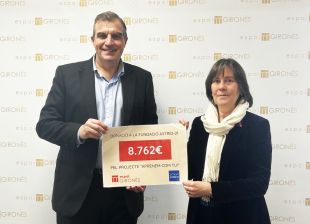 Espai Gironès recapta 8.762 euros en la campanya solidària per a Astrid-21