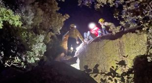 Rescaten un menor atrapat damunt unes roques a Sant Hilari Sacalm