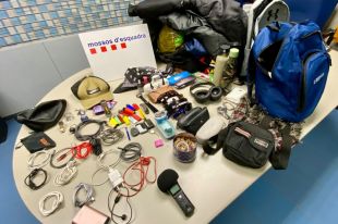 Tercera detenció del lladre que en una setmana ja ha rebentat 38 cotxes a Sils, Riudellots i Girona