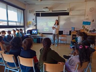 Quatre enginyeres motiven en la professió als alumnes de l'escola l'Amistat de Figueres