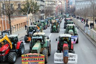 El Gremi de Pagesia celebra el primer any de la ''revolta pagesa'' amb una manifestació a Girona