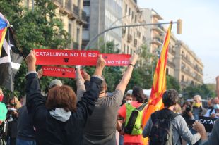 L’Audiència ratifica la pena de presó a un independentista de Peralada per un acte antimonàrquic