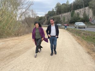 Girona completa el nou tram de via verda entre Pont Major i Campdorà