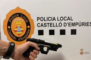 La Policia Local de Castelló d'Empúries incorpora deu projectors d'esprai defensiu irritant