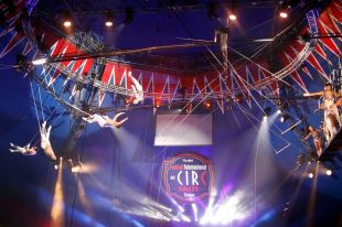 Els trapezistes The Flying González guanyen al circ de Girona amb l'Elefant d'Or i el Premi del públic