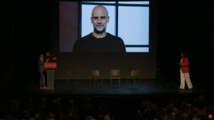 Pep Guardiola, premi Feliu Matamala de la Fundació Llibreria Les Voltes de Girona