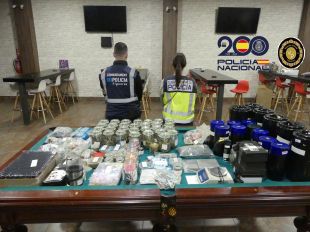 Desmantellat un punt de venda de droga en una associació cannàbica de Figueres
