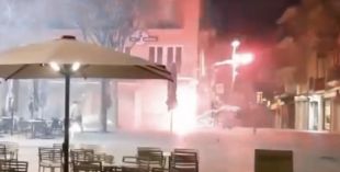 Sis denunciats per iniciar una guerra de coets i bengales a Palafrugell