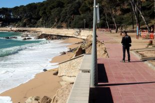 El Govern destinarà 1,8 MEUR a reparar per aquest estiu el passeig de Fenals de Lloret de Mar