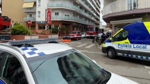 Un incendi en un restaurant de Blanes acaba amb un ferit
