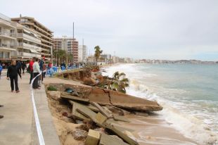El govern espanyol promet una resposta ''al més aviat possible'' als efectes del temporal a la Costa Brava