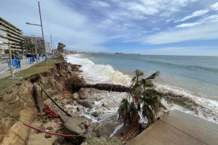 La Costa Brava compta amb un 70% de platges que han perdut terreny al mar