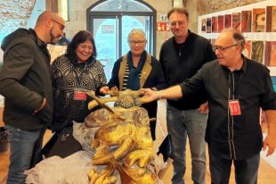 El Museu d'Art de Girona compra un fragment del retaule de Sant Feliu de principis del segle XVI