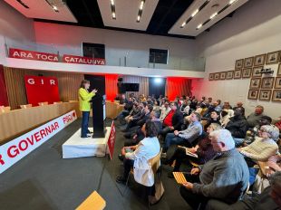 Paneque (PSC) afirma que el desenvolupament de Girona depèn de l’acabament de les infraestructures