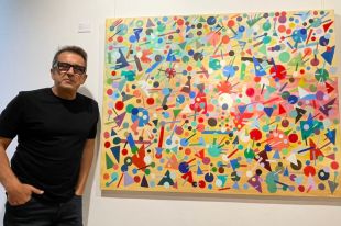 Buenafuente inaugura una exposició de pintura a Blanes dins el Festival Internacional de Cinema