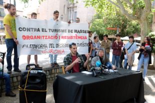 Una nova plataforma veïnal reclama reduir el turisme a Girona: ''Hem arribat al límit''
