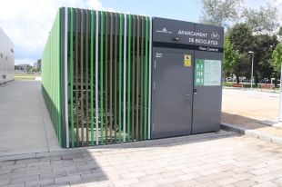 L'aparcament tancat de bicicletes a Girona compta amb 233 usuaris