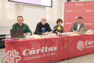 Càritas Girona alerta d'una ''cronificació de la pobresa'' que afecta especialment dones i joves
