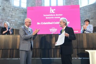 La Universitat de Girona investeix en doctor honoris causa al fundador de la Fageda