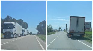 Desenes de camions que volen omplir el dipòsit posen en escac Saus, Camallera i Llampaies