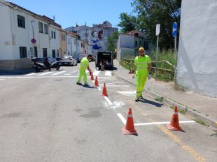 Girona pacifica 18 carrers del barri de Germans Sàbat amb pas prioritari de vianants