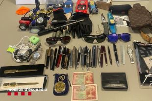 Dos detinguts amb antecedents per entrar a robar dins un mas a Fonteta