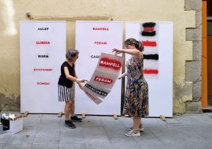 Arbúcies recupera paraules oblidades a través del projecte artístic mOts