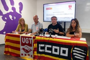 CCOO i UGT denuncien que Correus deixa la plantilla 
