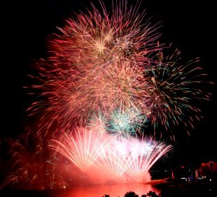 Pirotècnia Valenciana guanya per quarta vegada consecutiva el Concurs de Focs de Blanes