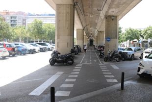 La terminal de bus ràpid entre Girona i Salt eliminarà l’aparcament de la plaça Joan Brossa