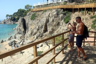 Calonge i Platja d'Aro s'uneixen per arranjar els més de 4 quilòmetres de camí de ronda