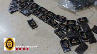Detingut un jove a Roses que duia haixix i marihuana per un valor de 182.000 euros