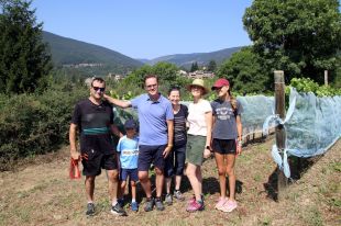 Una família de Planoles crea un celler que elabora vi conreat a 1.200 metres d'altitud