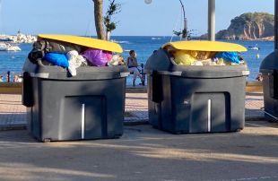 Junts denuncia un servei deficient de neteja i recollida d'escombraries a Sant Feliu de Guíxols