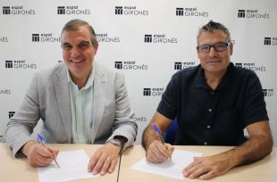  L’Espai Gironès i l’Uni Girona allarguen l'acord de col·laboració