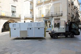 Girona implantarà el 18 de novembre les noves plataformes mòbils amb contenidors