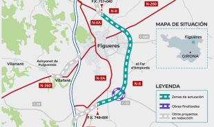 Aprovat definitivament el traçat del desdoblament de l'N-II a Figueres que costarà 111 MEUR