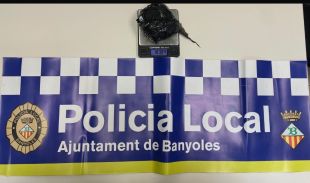 La Policia Local de Banyoles deté un home amb més de 100 grams de cocaïna