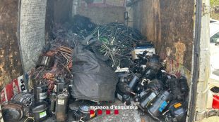 Dos detinguts per robar material d'establiments al Recinte Firal de Figueres