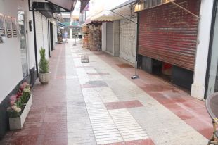 La tempesta a Platja d'Aro deixa una seixantena de comerços afectats per inundacions