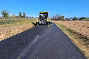 Territori millora el ferm de la C-252 entre Figueres i Garriguella
