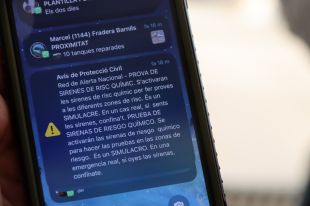 Conclou satisfactòriament la prova de les sirenes de risc químic a Riells, Fogars, Massanes i Celrà