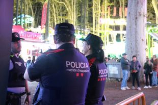  Els Mossos reforcen un 30% els efectius durant les nits de Fires a Girona