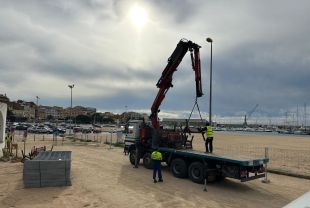 Palamós inicia les obres de reforma del passeig marítim que duraran 15 mesos