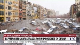 Un periodista argentí il·lustra les inundacions de Cadaqués amb una imatge falsa de l'Onyar