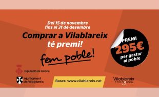 Vilablareix impulsa una campanya per fomentar el comerç local