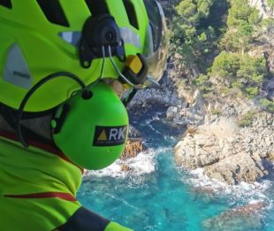 El bon temps permet reprendre la recerca de l'home desaparegut a Platja d'Aro