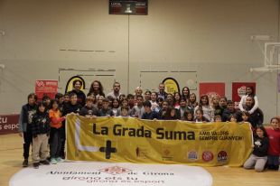 Més de 400 alumnes de Girona participen en l'11a edició de ''La Grada Suma''