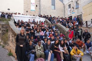 Girona rep ol nou alumnat de les aules d’acollida de secundària 