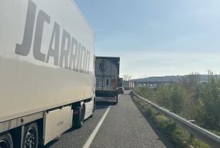 Uns 750 camions retinguts a l'Alt Empordà per les protestes dels pagesos francesos